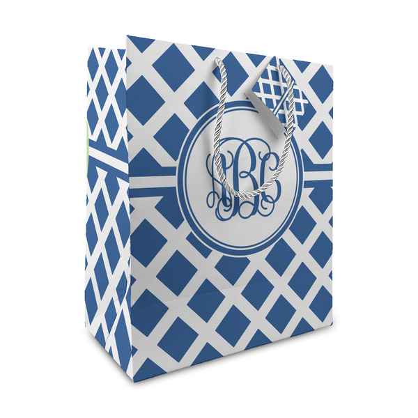 Custom Diamond Medium Gift Bag (Personalized)