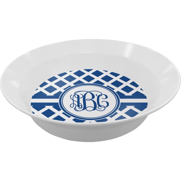 Custom Diamond Melamine Bowl (Personalized)