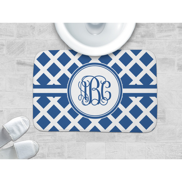 Diamond Memory Foam Bath Mat - LIFESTYLE 34x21