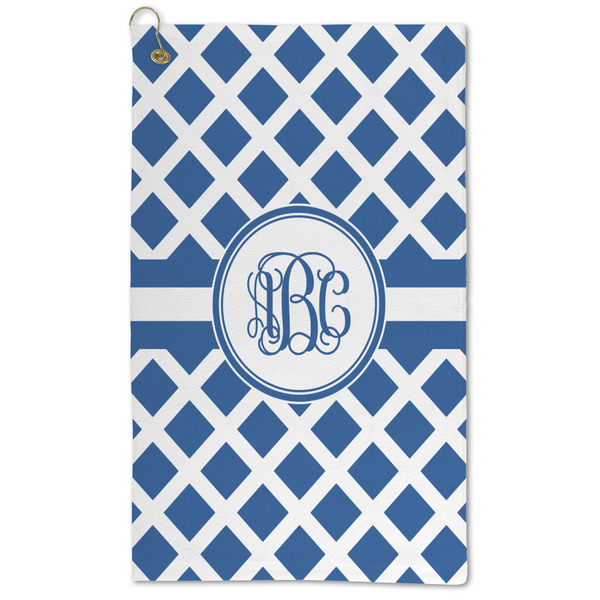 Custom Diamond Microfiber Golf Towel - Large (Personalized)