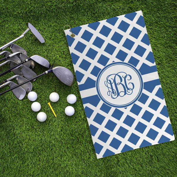Diamond Microfiber Golf Towels - LIFESTYLE