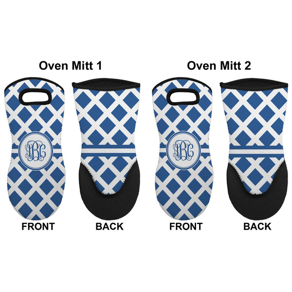 Diamond Neoprene Oven Mitt - Set of 2 - Approval