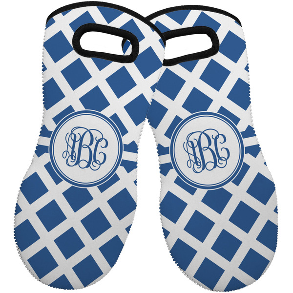 Diamond Neoprene Oven Mitt -Set of 2 - Front