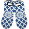 Diamond Neoprene Oven Mitts - Set of 2 w/ Monogram