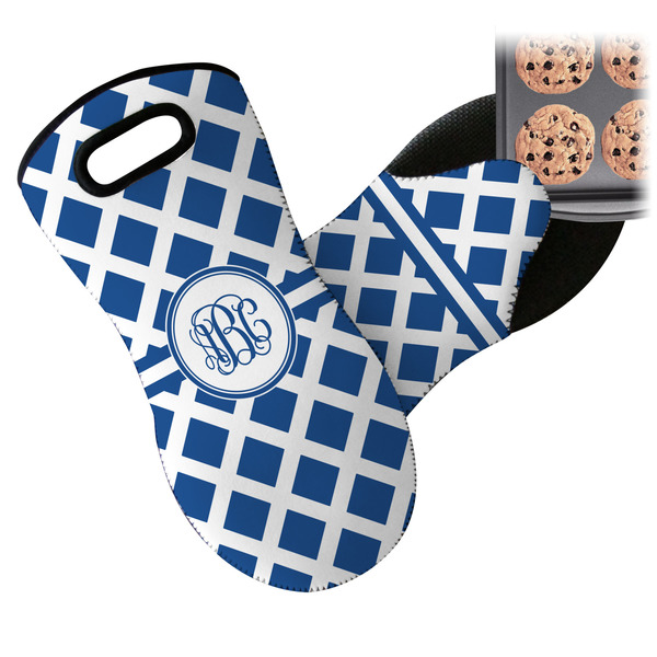 Diamond Neoprene Oven Mitt