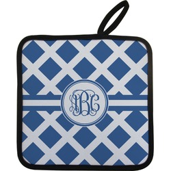 Diamond Pot Holder w/ Monogram