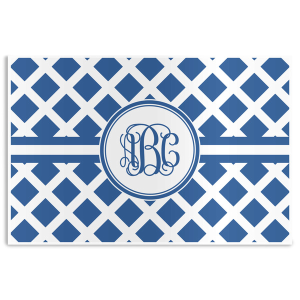 Custom Diamond Disposable Paper Placemats (Personalized)