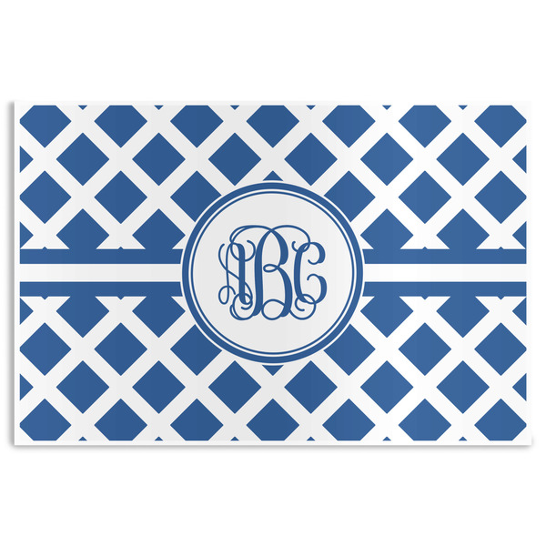 Custom Diamond Disposable Paper Placemats (Personalized)