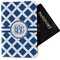 Diamond Passport Holder - Fabric (Personalized)