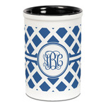 Diamond Ceramic Pencil Holders - Black