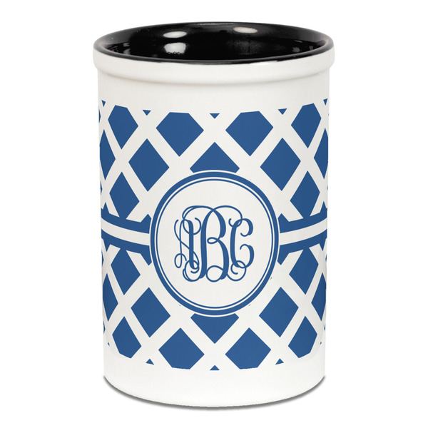 Diamond Pencil Holder - Black