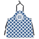 Diamond Apron Without Pockets w/ Monogram
