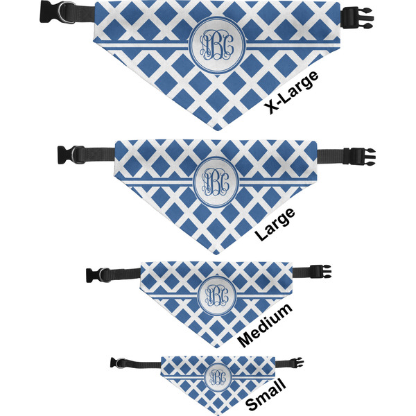 Diamond Pet Bandana Sizes