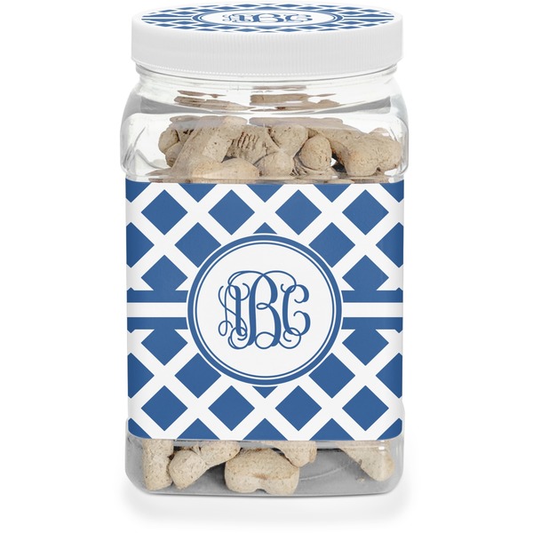 Custom Diamond Dog Treat Jar (Personalized)
