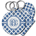 Diamond Plastic Keychain (Personalized)