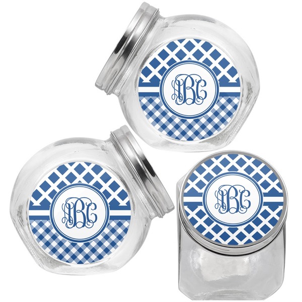 Diamond Puppy Treat Jar - Top Left Right