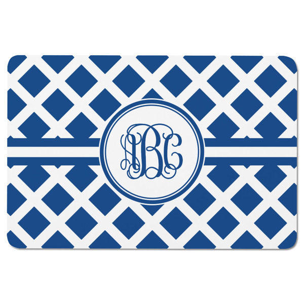 Diamond Rectangular Fridge Magnet - FRONT