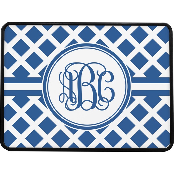 Diamond Rectangular Trailer Hitch Cover (Personalized)