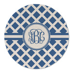 Diamond Round Linen Placemat (Personalized)
