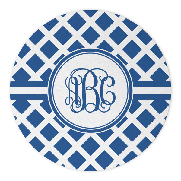 Diamond Round Paper Coaster - Approval