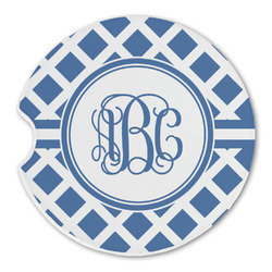 Diamond Sandstone Car Coaster - Single (Personalized)