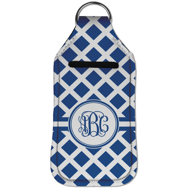 Diamond Sanitizer Holder Keychain - Large (Front)