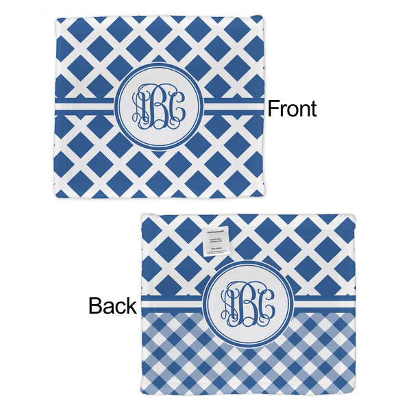 Diamond Security Blanket - Front & Back View
