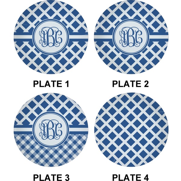 Diamond Set of Appetizer / Dessert Plates (Approval)