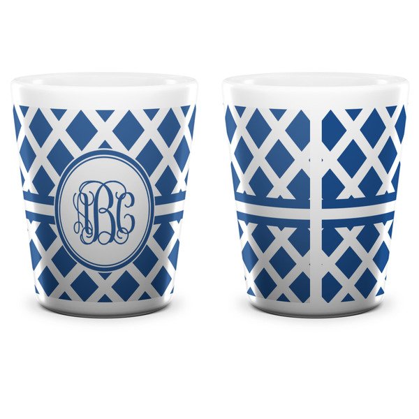 Diamond Shot Glass - White - APPROVAL