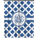 Diamond Extra Long Shower Curtain - 70"x84" (Personalized)