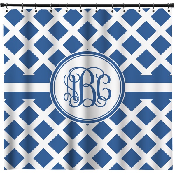 Custom Diamond Shower Curtain (Personalized)