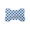 Diamond Bone Shaped Dog Food Mat (Small) (Personalized)