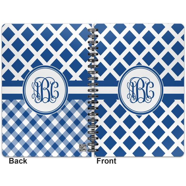 Diamond Spiral Journal 7 x 10 - Apvl