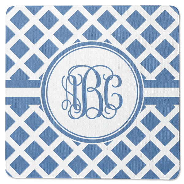 Custom Diamond Square Rubber Backed Coaster (Personalized)