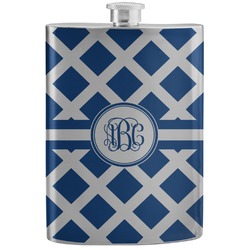 Diamond Stainless Steel Flask (Personalized)
