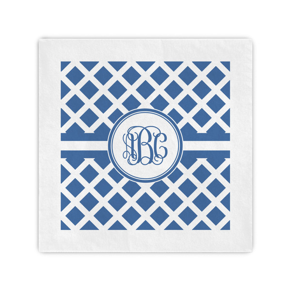 Custom Diamond Cocktail Napkins (Personalized)