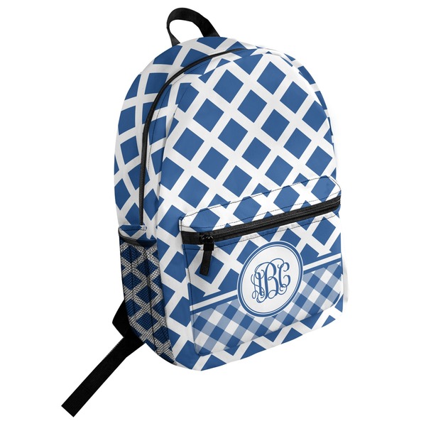 Custom Diamond Student Backpack (Personalized)