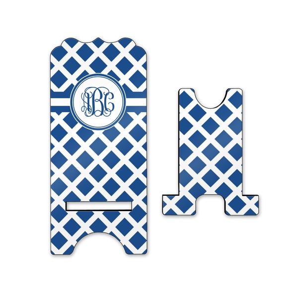 Diamond Stylized Phone Stand - Front & Back - Small