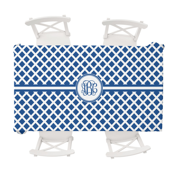 Custom Diamond Tablecloth - 58"x102" (Personalized)