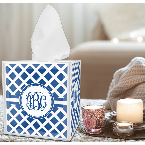 Diamond Tissue Box - LIFESTYLE