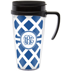 Diamond Acrylic Travel Mug with Handle (Personalized)