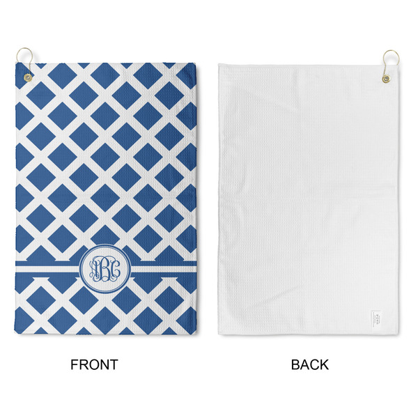 Diamond Waffle Weave Golf Towel - Approval