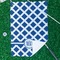 Diamond Waffle Weave Golf Towel - In Context