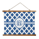 Diamond Wall Hanging Tapestry - Wide (Personalized)