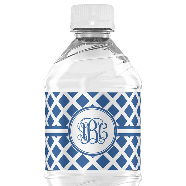 Custom Diamond Water Bottle Labels - Custom Sized (Personalized)