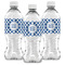 Diamond Water Bottle Labels - Front View