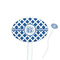 Diamond Oval Plastic Stir Sticks (Personalized)