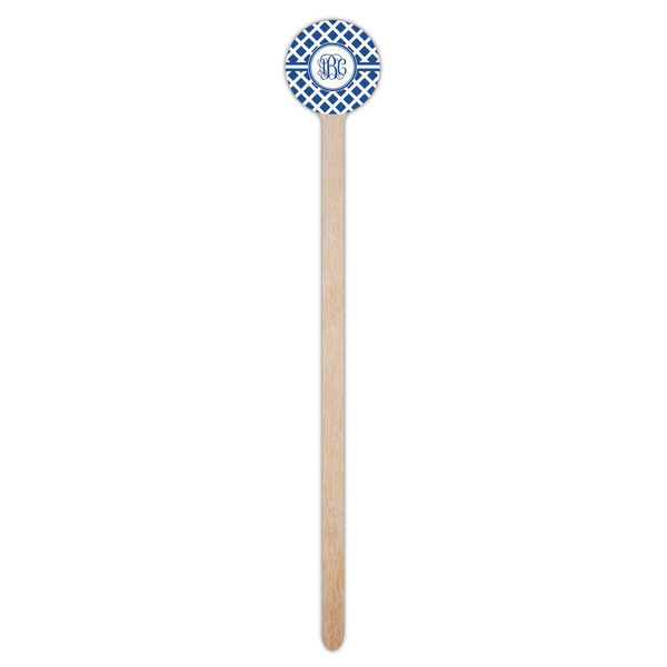 Diamond Wooden 7.5" Stir Stick - Round - Single Stick