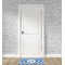 Diamond Woven Floor Mat - LIFESTYLE (front door)