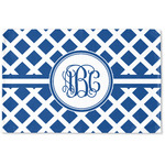 Diamond Woven Mat w/ Monogram